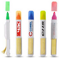 Long Rectangle Custom Plastic Highlighter Pen